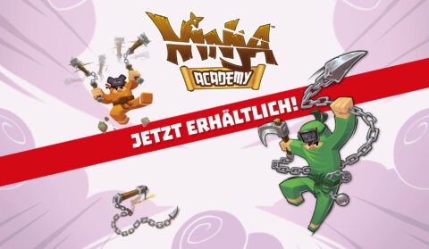 “Unser neues Spiel „Ninja Academy“ – ab sofort erhältlich!”